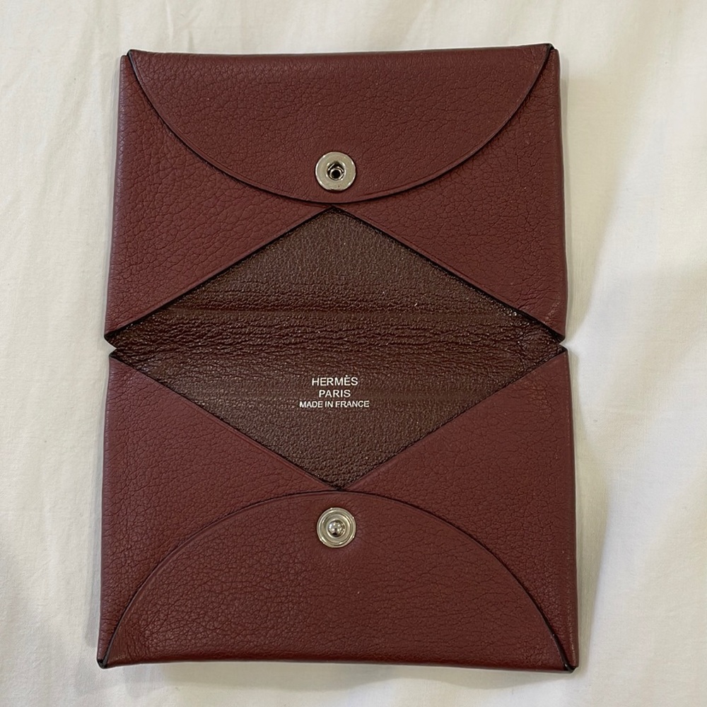 HERMES CALVI CARD HOLDER